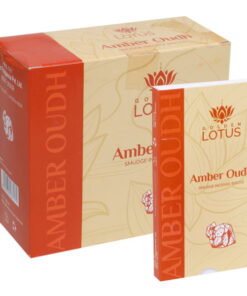 Lotus Amber Oudh incense bricks