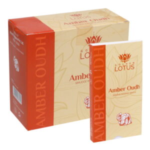 Lotus Amber Oudh incense bricks